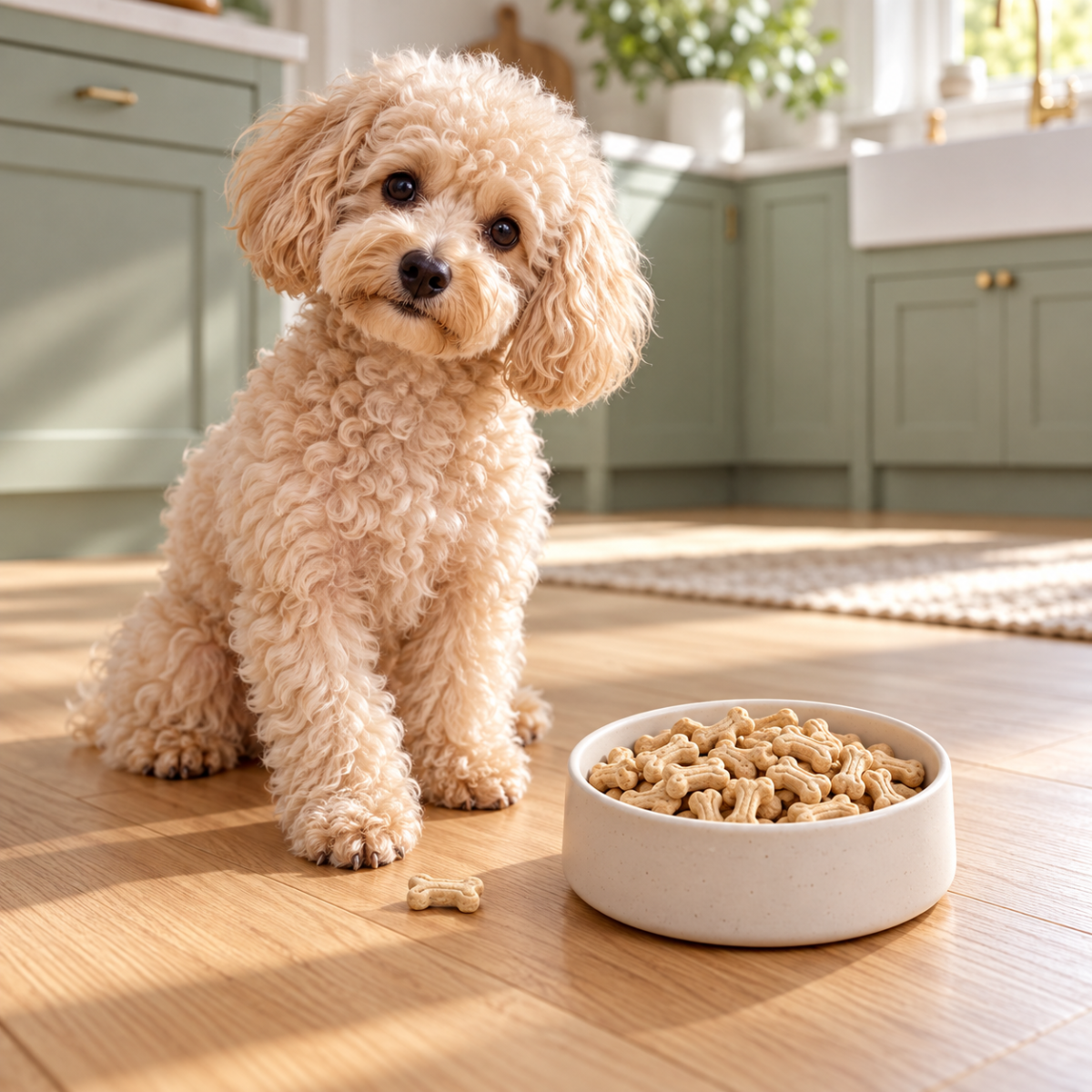 Bells N Furs Baked Chicken Puppy Dog Biscuits