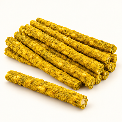 Bells N Furs Chicken Flavour Rawhide Munchy Sticks for Dogs