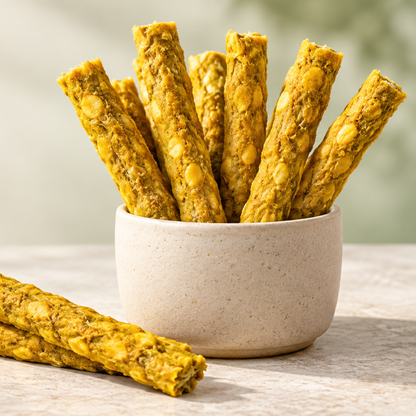 Bells N Furs Chicken Flavour Rawhide Munchy Sticks for Dogs