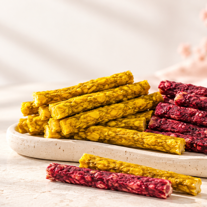 Bells N Furs Chicken & Mutton Rawhide Munchy Sticks for Dogs