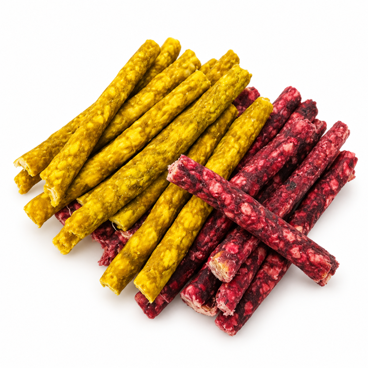 Bells N Furs Chicken & Mutton Rawhide Munchy Sticks for Dogs