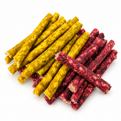 Bells N Furs Chicken & Mutton Rawhide Munchy Sticks for Dogs