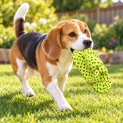 Bells N Furs Cotton Rope Slipper Toy for Dogs