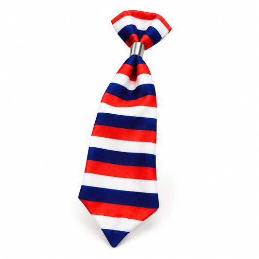 Striped Collar Necktie for Dogs