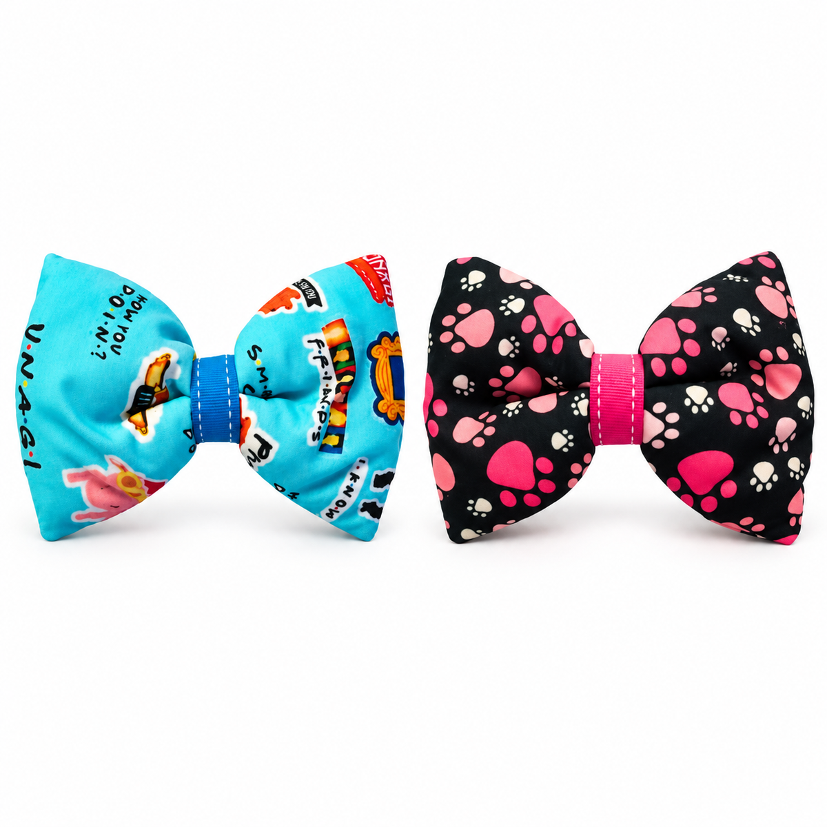 Handmade Padded Collar Bow for Dogs