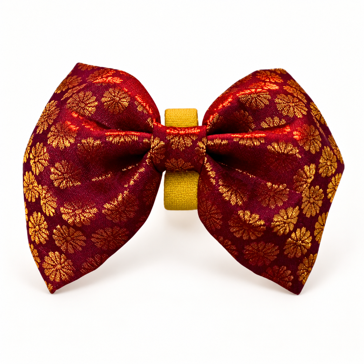 Handmade Festive Bow Tie for Dogs | Brochette