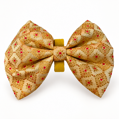 Handmade Festive Bow Tie for Dogs | Brochette
